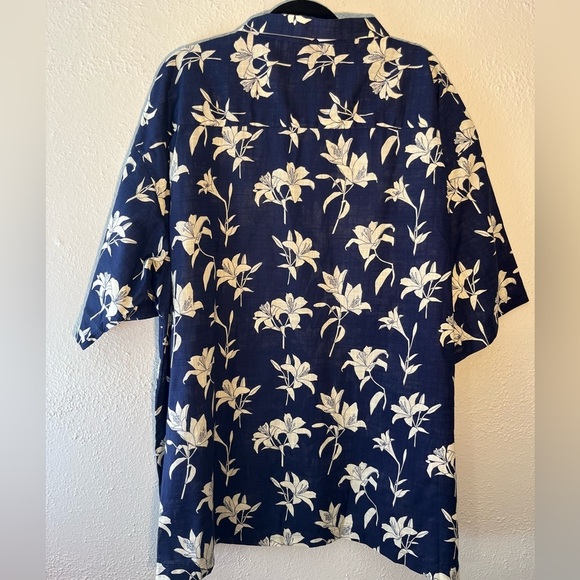 Jos. A. Bank Men's Traditional Fit  Floral Print Cotton Shirt Size 3X NWT - Picture 2 of 5